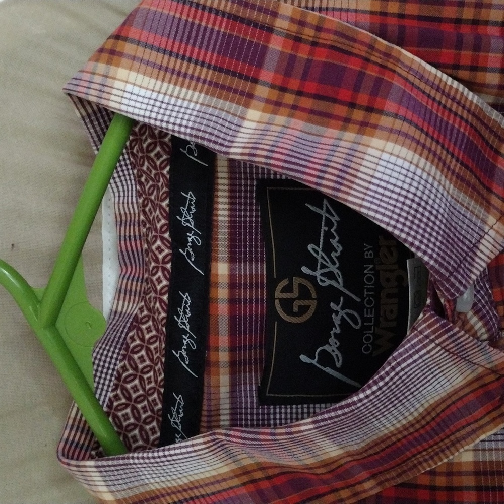 Men's Western Shirt George Strait by Wrangler XXL